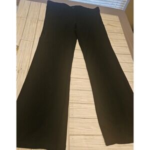 Betabrand Pants Womens Large Black Pull On Leggings Athleisure Stretch Commuter